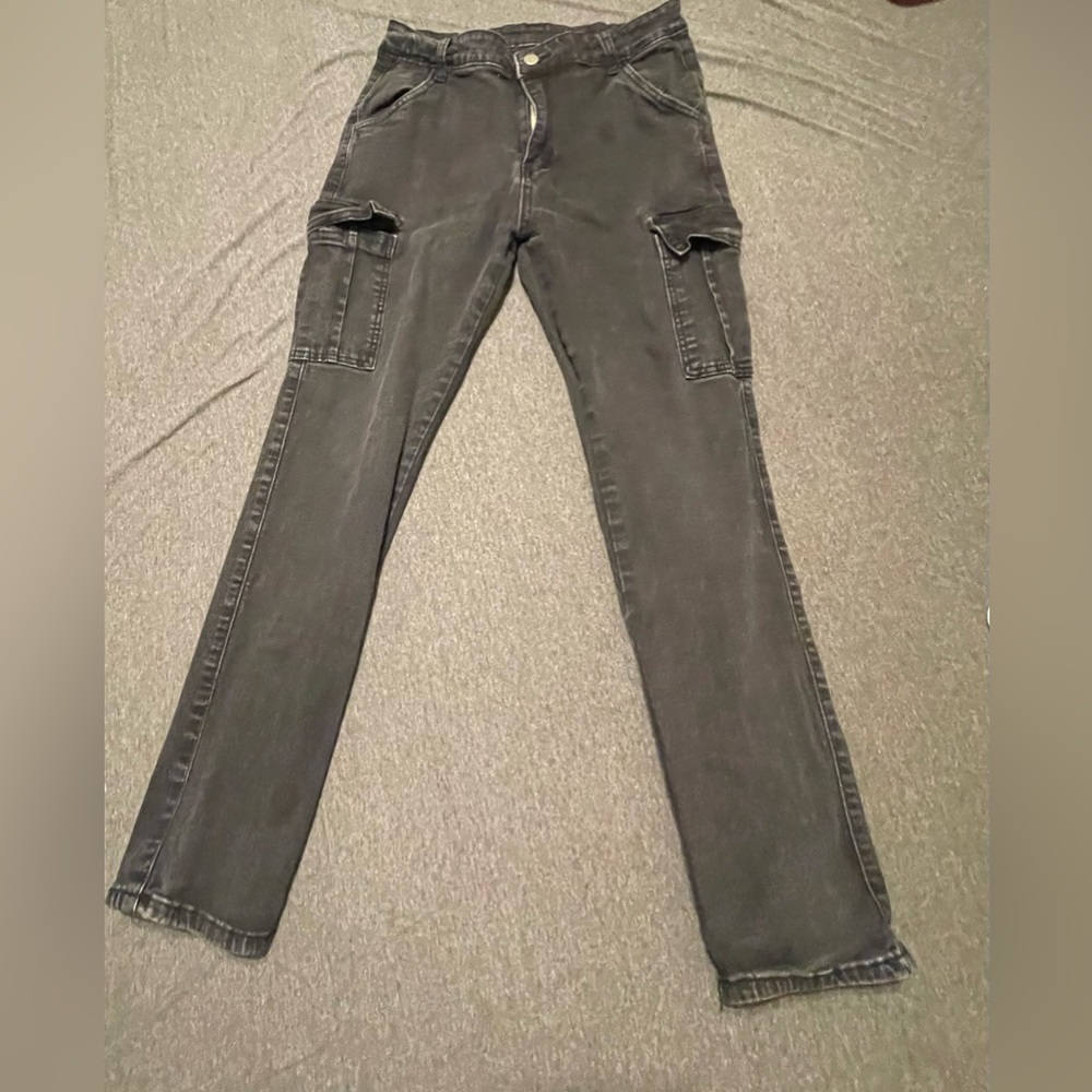 Black skinny jeans
